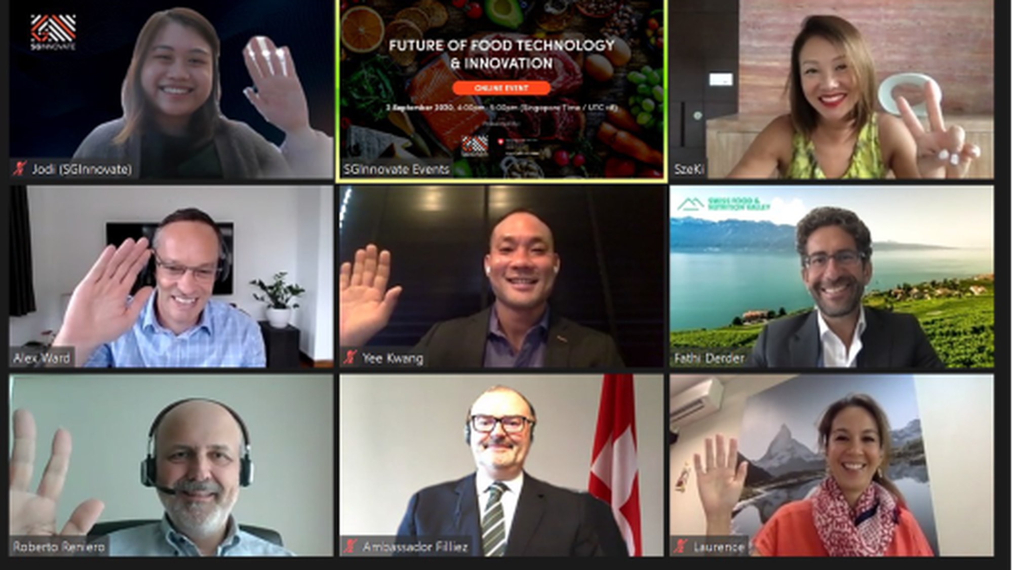 Open discussion on the Future of Food Technology and Innovation via Zoom