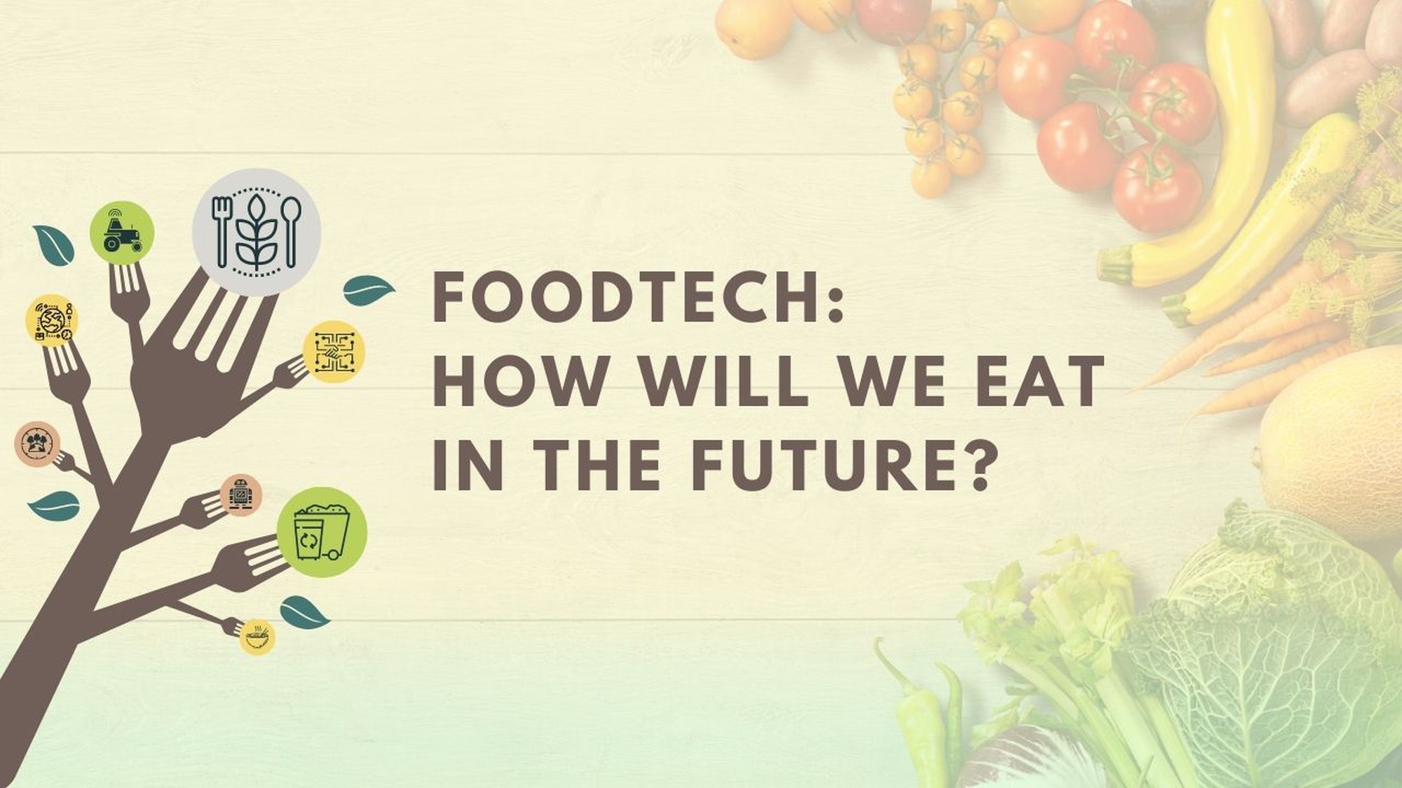 Discussing solutions in the fields of agritech, alternative foods and digital platforms for waste MANAGEment at the event “Foodtech: How Will We Eat in the Future?”